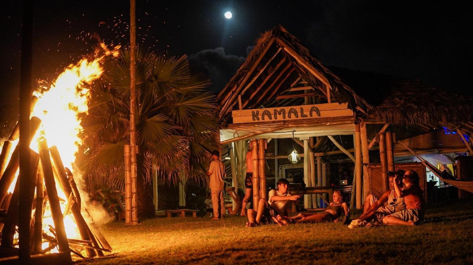Kamala Surf & Backpacker Hostel Montañita Eksteriør billede